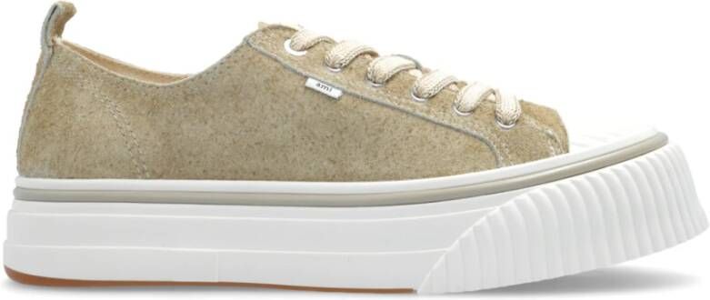 Ami Paris Sportschoenen Beige Heren