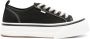 Ami Paris Zwarte Canvas Sneakers Contraststiksels Black Heren - Thumbnail 1