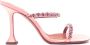 Amina Muaddi Babypink Muiltjes met stijl 13S361236 Pink Dames - Thumbnail 1