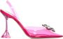 Amina Muaddi Lotus Roze Transparante PVC Slingback Pumps Pink Dames - Thumbnail 5