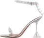 Amina Muaddi Pre-owned Fabric sandals White Dames - Thumbnail 1