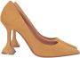 Amina Muaddi Pre-owned Suede heels Brown Dames - Thumbnail 1