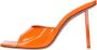 Amina Muaddi Sandalen Oranje Orange Dames - Thumbnail 1