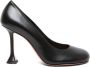 Amina Muaddi Zwarte Pump Schoenen 12S357481Iri Black Dames - Thumbnail 1