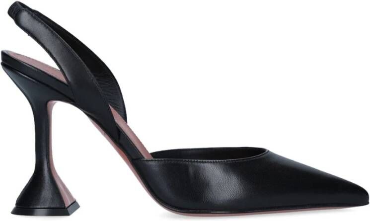 Amina Muaddi Zwarte Slingback Pumps Black Dames