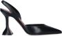 Amina Muaddi Zwarte Slingback Pumps Black Dames - Thumbnail 1