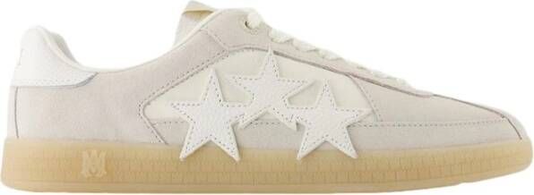 Amiri Beige Leren Sneakers Pacific Stijl Beige Heren