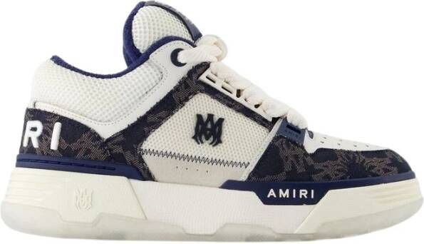 Amiri Blauwe Katoenen Sneakers MA Quad Ma-1 Blue Heren