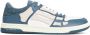 Amiri Blauwe Leren Sneakers Stijlvol Ontwerp Blue Heren - Thumbnail 1