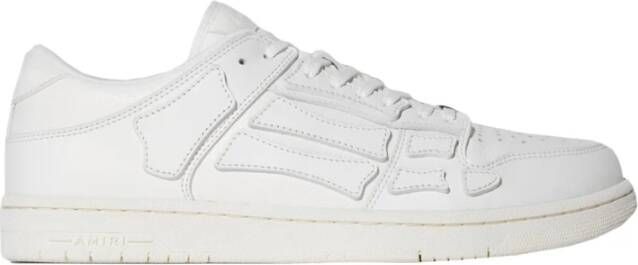 Amiri Witte lage sneakers met geperforeerde neus White Heren