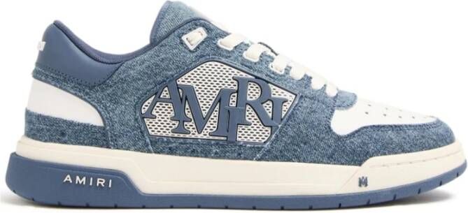 Amiri Klassieke Denim Sneaker Blue Heren