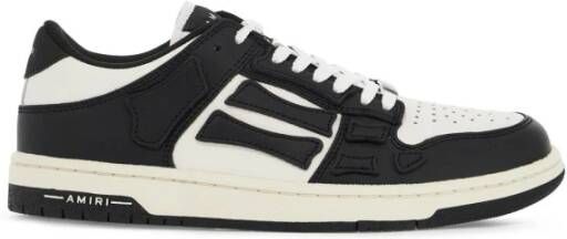 Amiri Laagtop Sneakers van korrelig leer Black Dames