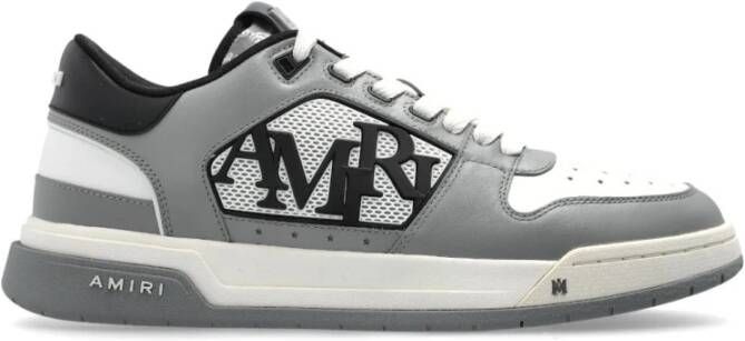 Amiri Lage Klassieke Sneakers As Grijs Gray Heren