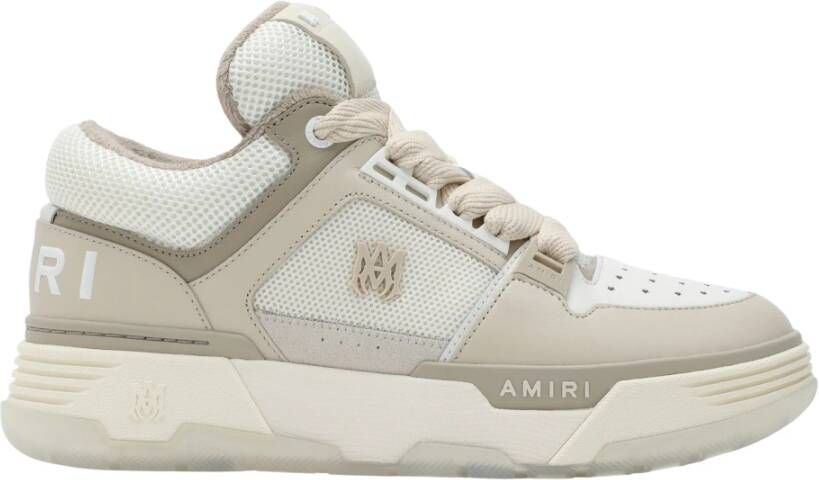 Amiri Lage Sneaker in Trendy Stijl Beige Heren