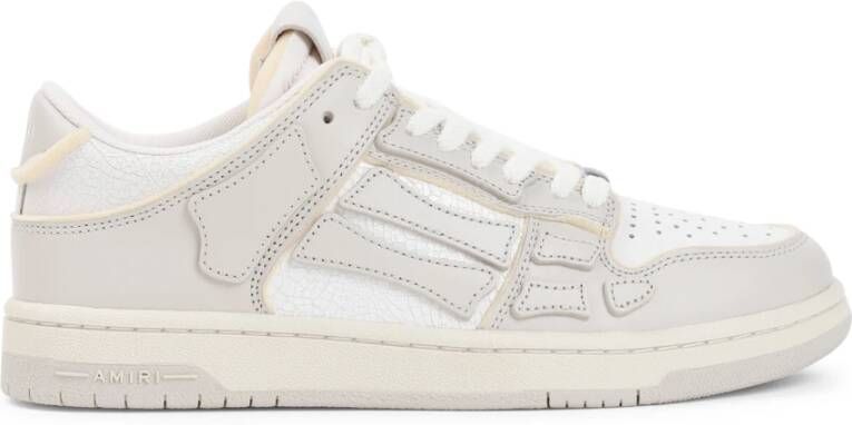 Amiri Lage Top Collegiate Skel Sneakers White Heren