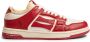 Amiri Lage Top Leren Sneakers Rood Red Heren - Thumbnail 1