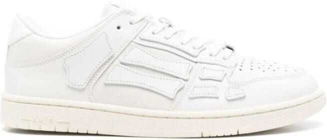 Amiri Lage Top Sneakers Skel White Heren