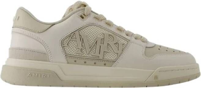 Amiri Leather sneakers Beige Heren