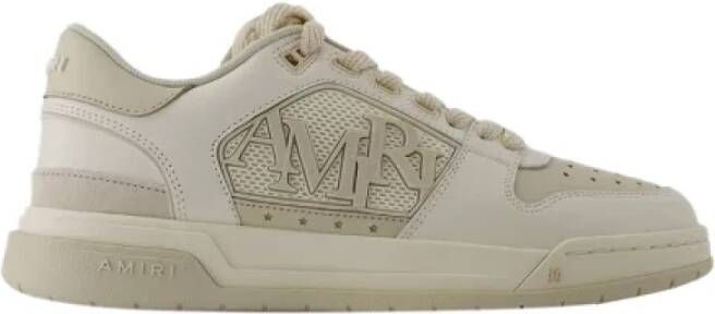 Amiri Leather sneakers Beige Heren