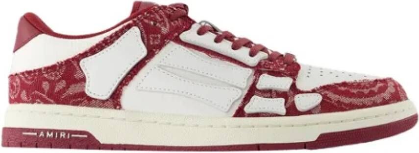 Amiri Leather sneakers Red Dames