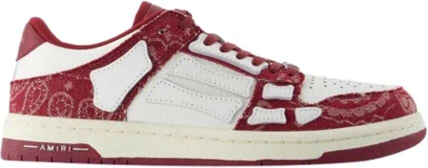 Amiri Leather sneakers Red Dames