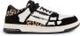 Amiri Leopard Skeleton Low Top Sneakers Multicolor Heren - Thumbnail 1