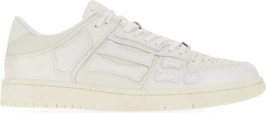 Amiri Leren Sneakers Verhogen Je Stijl White Heren