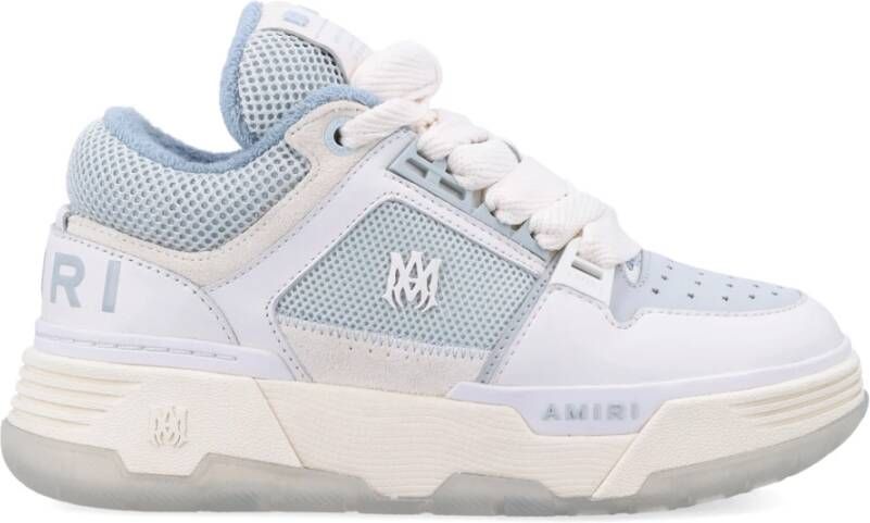 Amiri Lichtblauwe Sneakers met Sterdetail Blue Dames