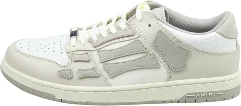 Amiri Luxe Skel Low Top Sneakers White Heren