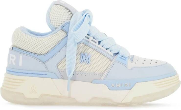 Amiri Mesh en leren Ma-1 sneakers Blue Dames