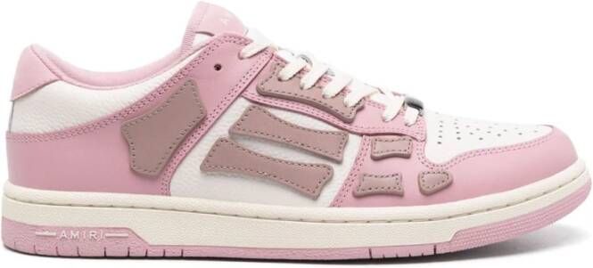 Amiri Roze Sneakers Skelet Ontwerp Pink Dames