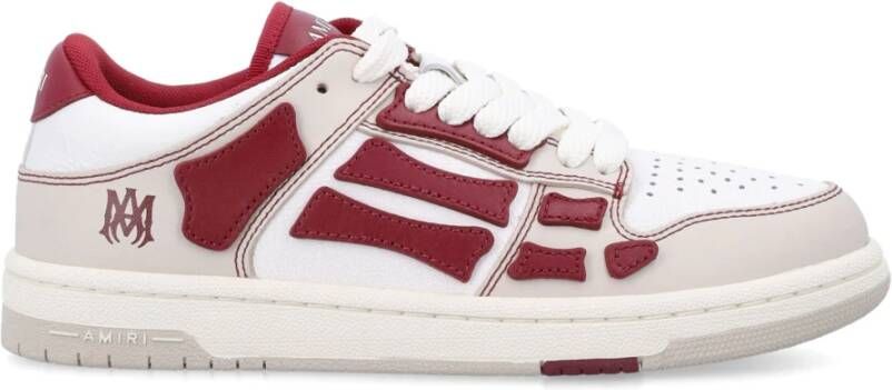 Amiri Skel Top Low Sneakers Red Heren