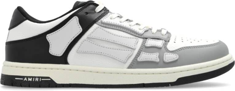 Amiri Iconische Bones Leren Sneakers Multicolor Heren