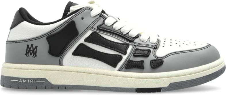 Amiri Sneakers Varsity Skel Top Gray Dames