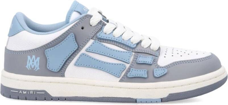 Amiri Varsity Skel Low Top Sneakers Blue Dames