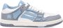 Amiri Varsity Skel Low Top Sneakers Blue Dames - Thumbnail 1