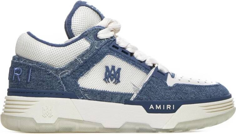 Amiri Vintage Denim Sneakers Blue Heren