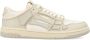 Amiri Witte Leren Sneakers met Skeletapplicaties White Heren - Thumbnail 1