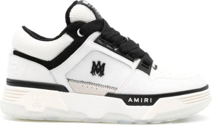 Amiri Witte Leren Sneakers White Heren