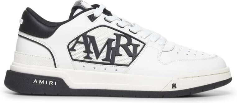 Amiri Witte Sneakers met Ster Perforaties White Heren