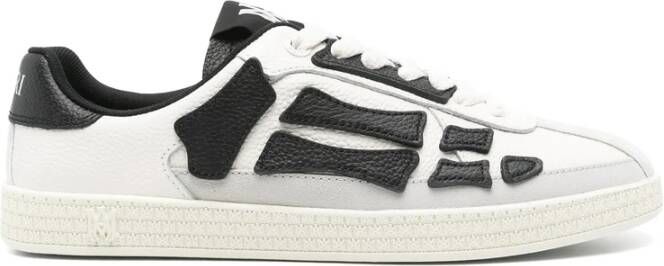 Amiri Witte Vetersneakers met Merkhiel Multicolor Dames