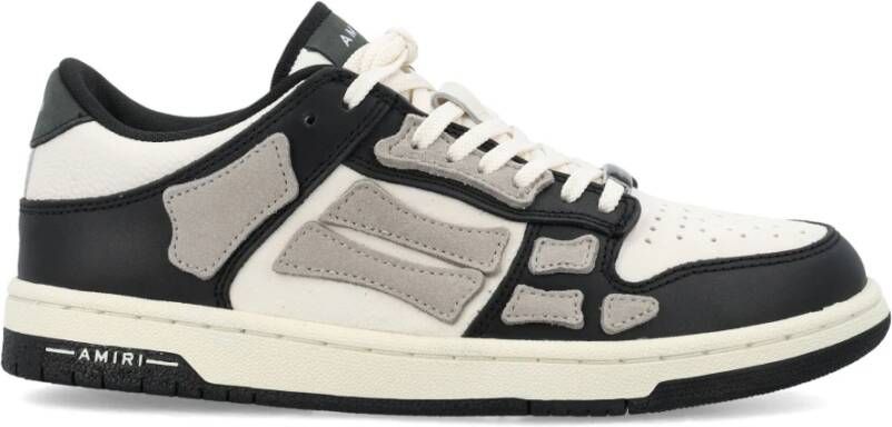 Amiri Zwarte Alabaster Lage Sneakers Black Heren