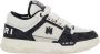 Amiri Zwarte lage sneakers met logo White Heren - Thumbnail 1