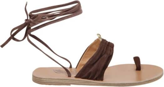 Ancient Greek Sandals Espresso Kerasia Sandal Brown Dames