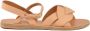 Ancient Greek Sandals Leren Sandalen Brown Dames - Thumbnail 1