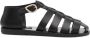 Ancient Greek Sandals Zwarte Platte Sandalen Black Dames - Thumbnail 1