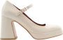 Angel Alarcon Dalmatian Pomp Beige Dames - Thumbnail 2