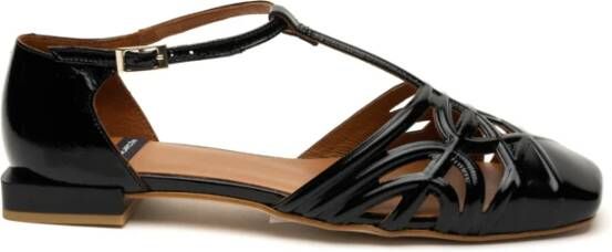 Angel Alarcon Gevlochten Sandalen Black Dames