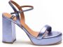 Angel Alarcon Lila Sandalen Purple Dames - Thumbnail 1