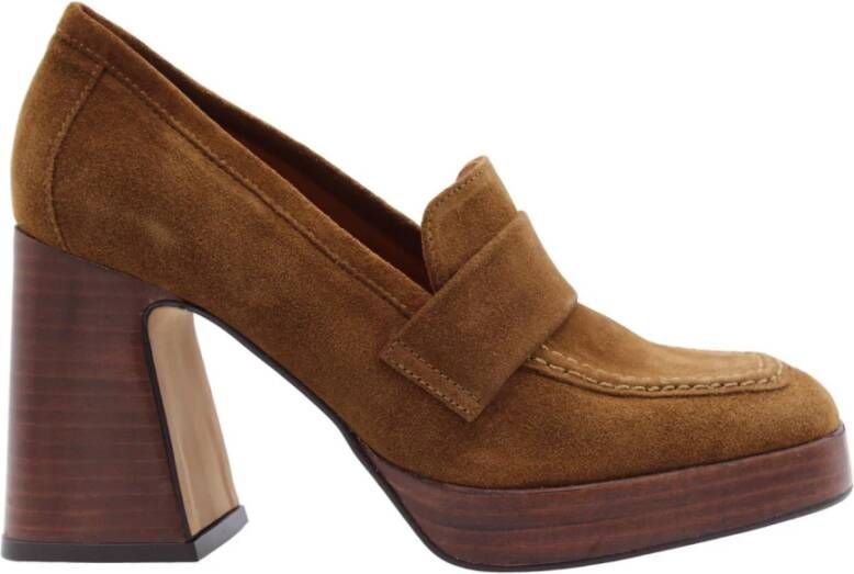 Angel Alarcon Pevensie Mocassin Schoenen Brown Dames